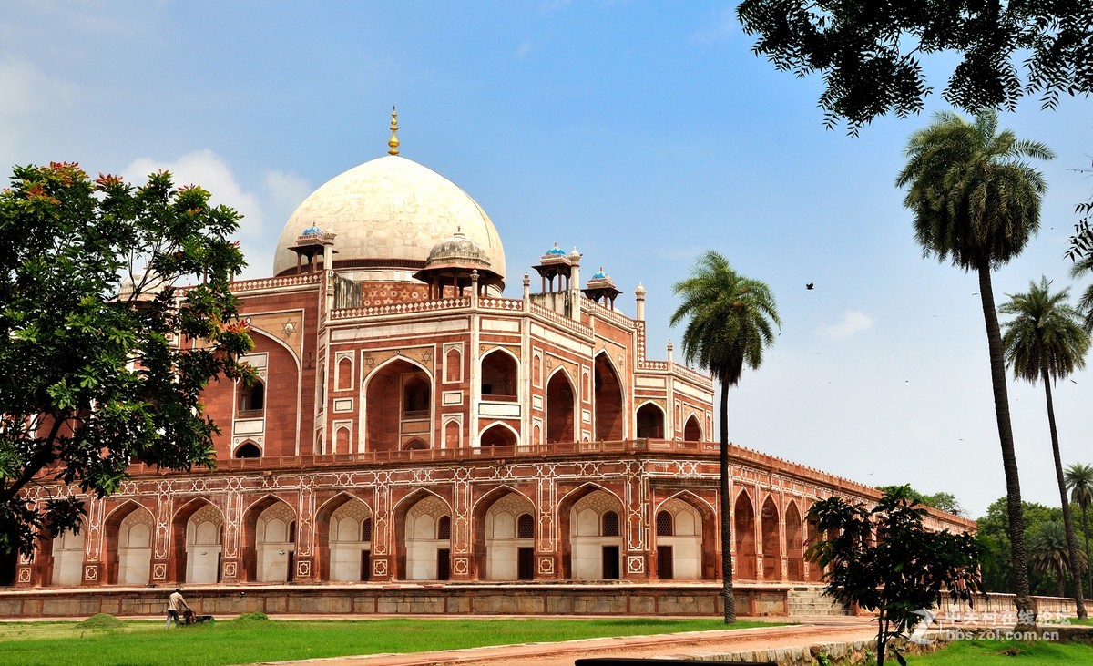 游走南亚30天之印度德里胡马雍陵