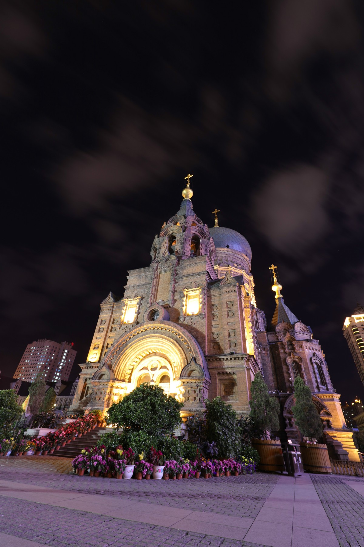 哈尔滨索菲亚慢门练习