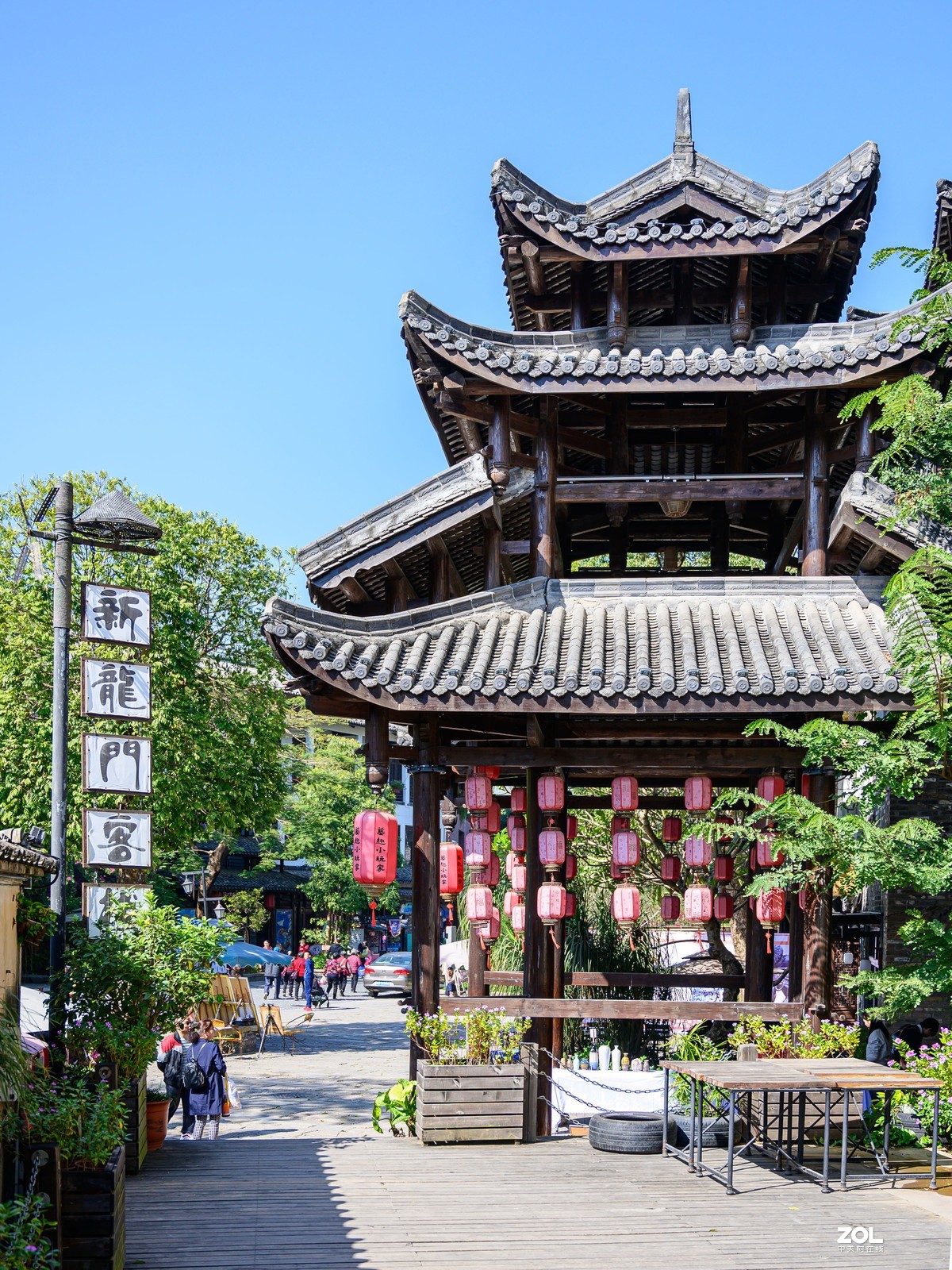 深圳甘坑客家小镇古风建筑