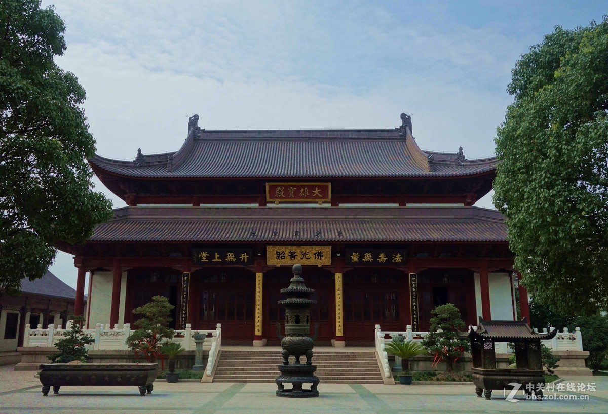 上海安亭菩提寺少见的四大天王造像