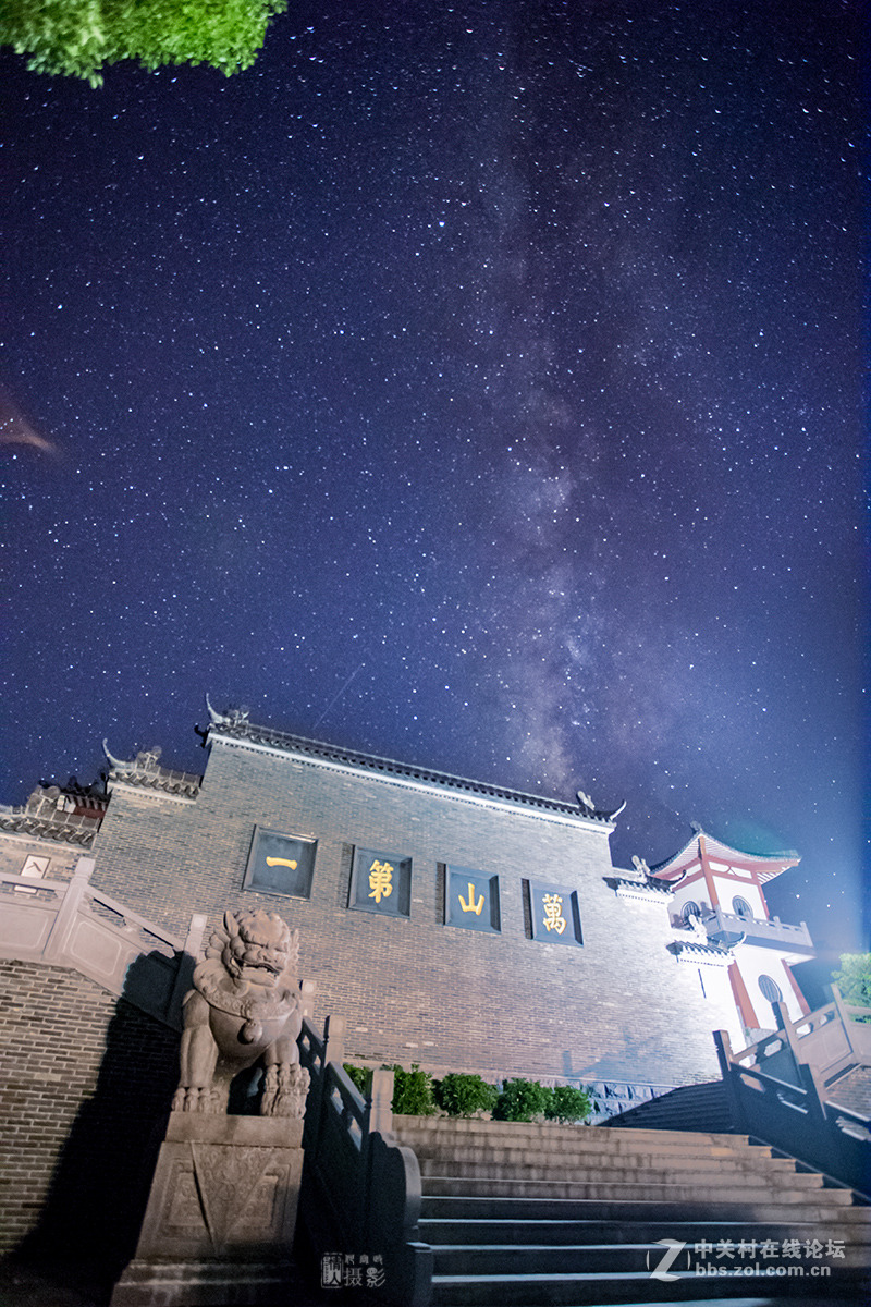 横县宝华山应天寺银河-中关村在线摄影论坛
