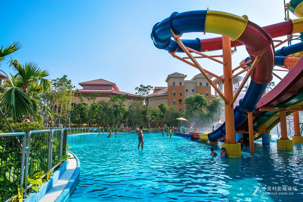 桂林玉圭园水上乐园游记拍摄三