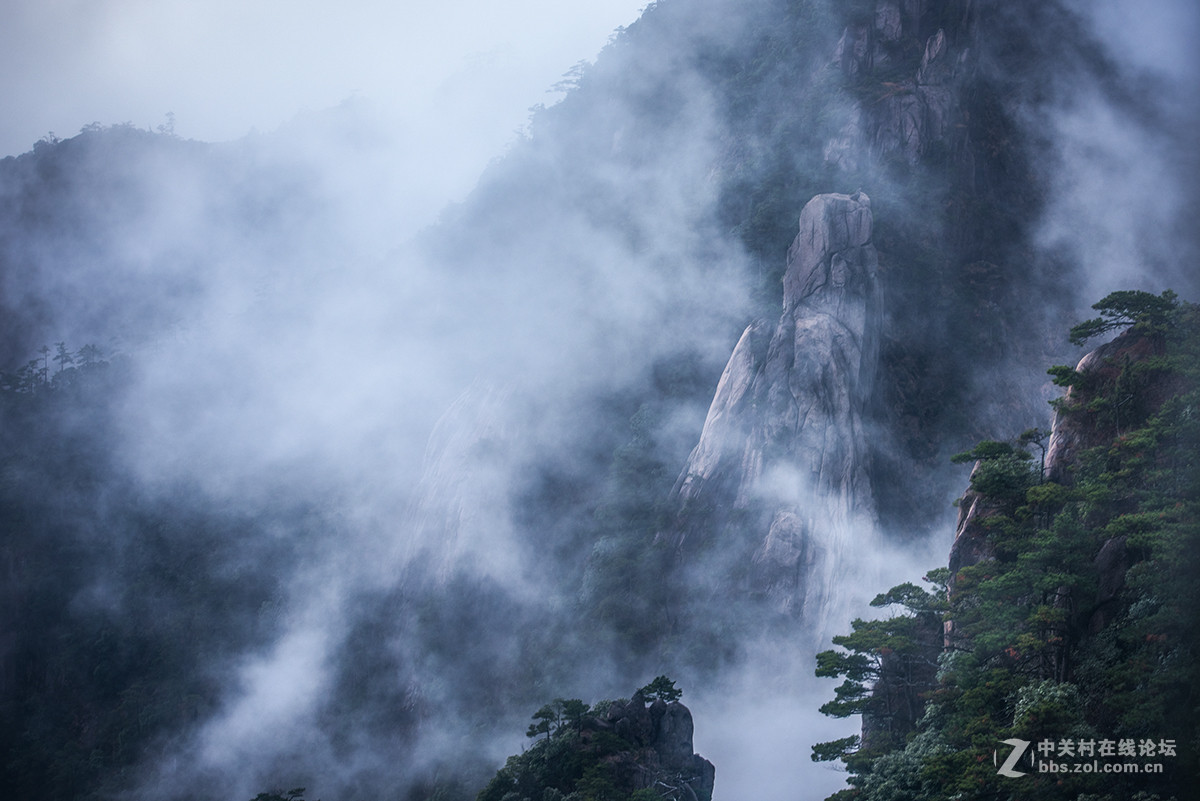 黄山美景尽收眼底