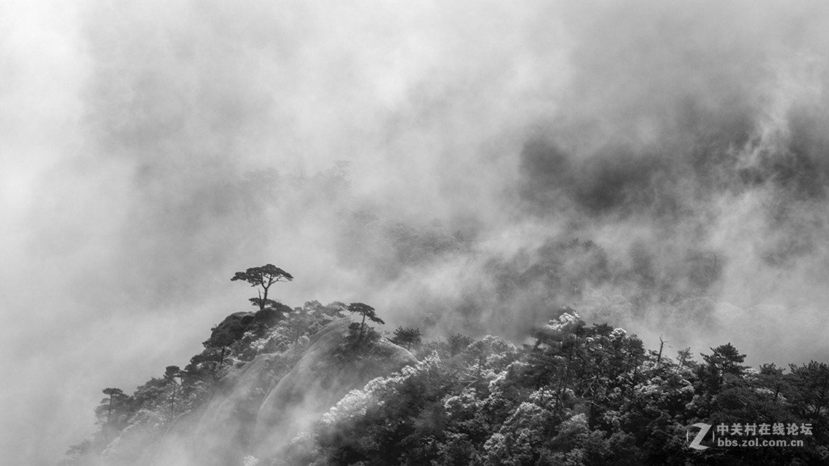 黄山美景尽收眼底