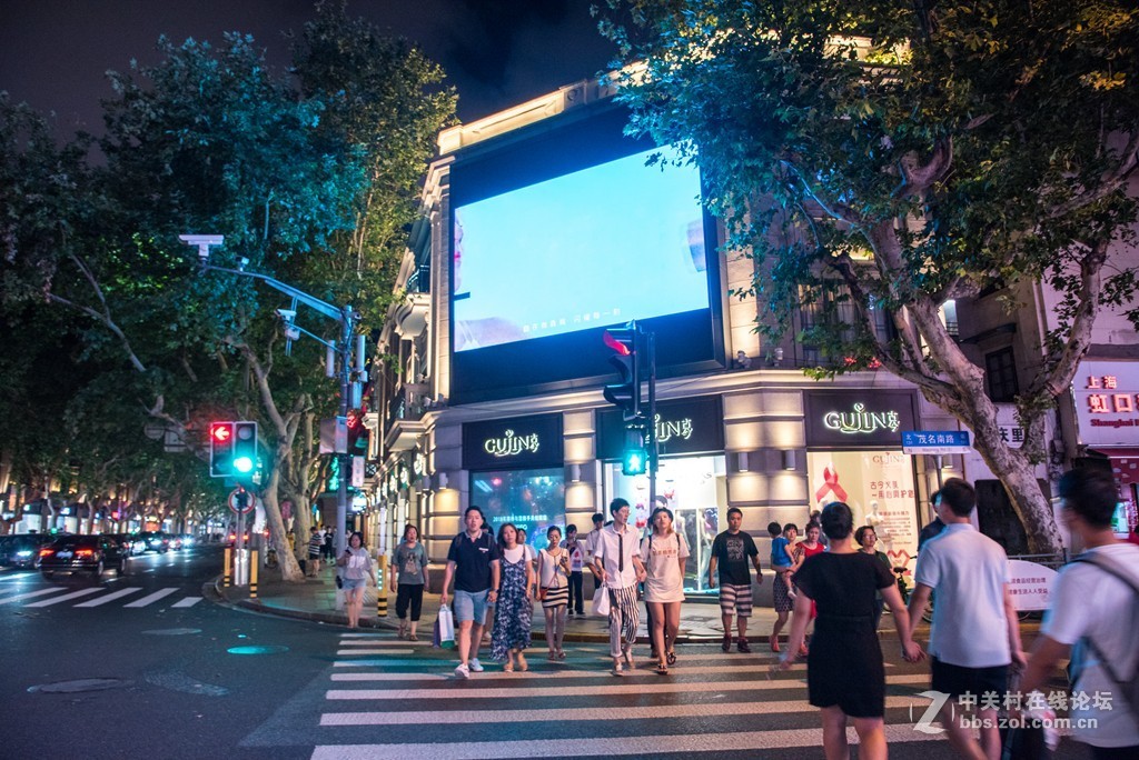 上海淮海中路掠影