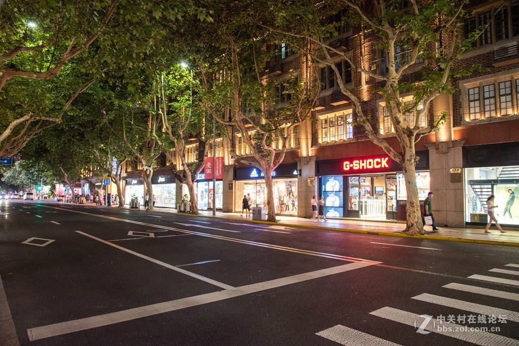 上海淮海中路掠影