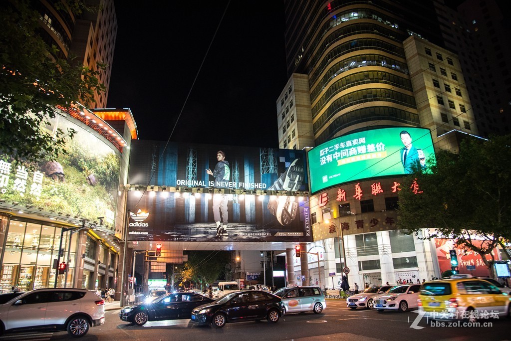 上海淮海中路掠影