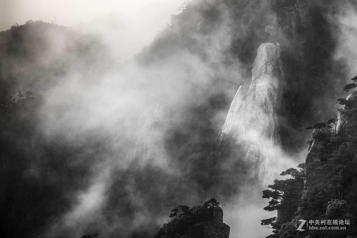 黄山美景尽收眼底