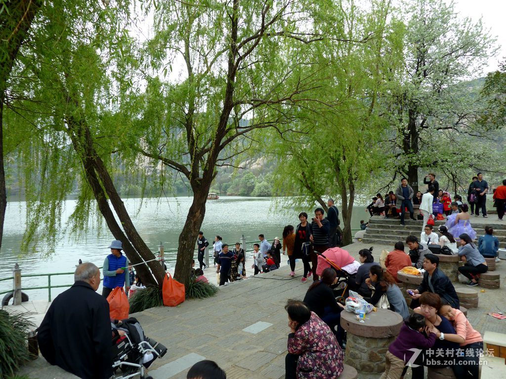 嵖岈山、郁金香清明踏青一日