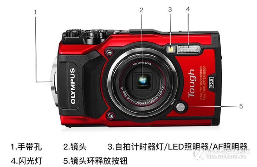 奥林巴斯TG5水下强悍视觉-附带奥林巴斯TG5功能解剖！