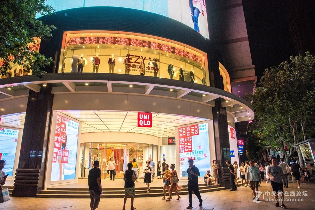 上海淮海中路掠影