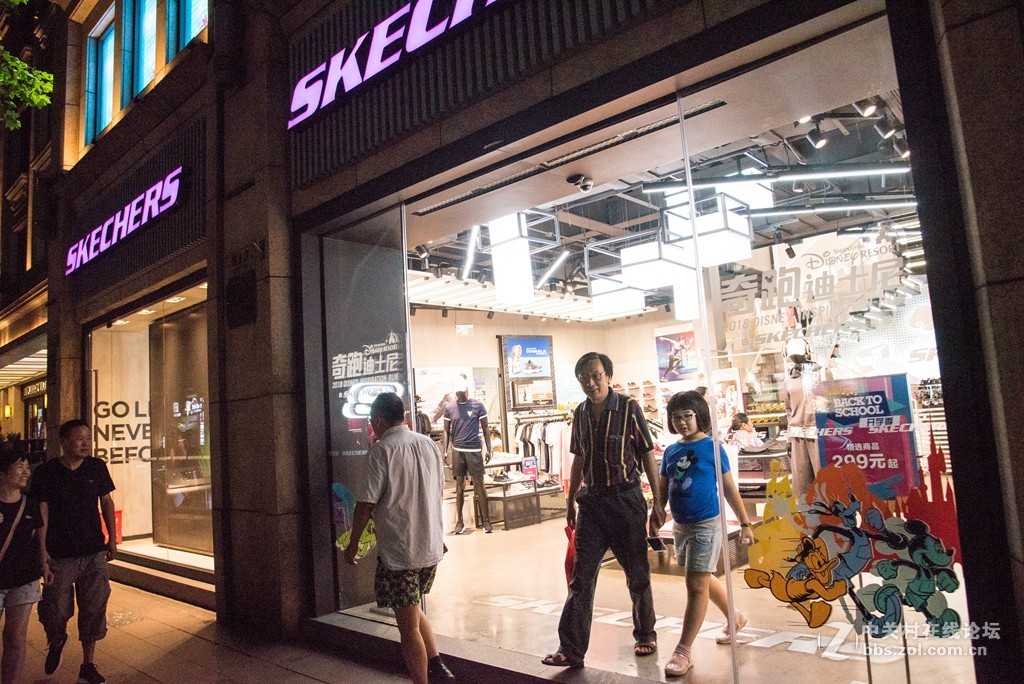 上海淮海中路掠影