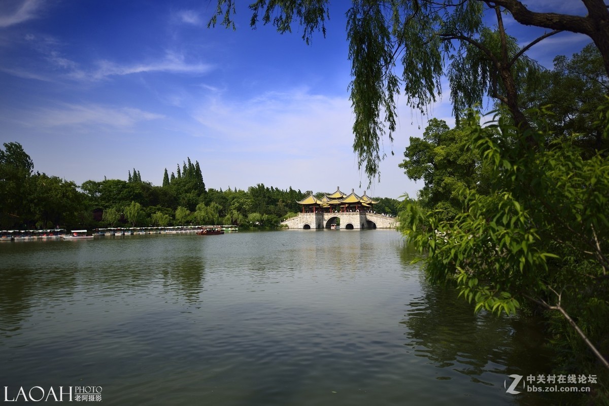 扬州瘦西湖速写——销假帖