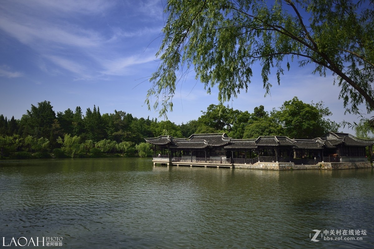 扬州瘦西湖速写——销假帖