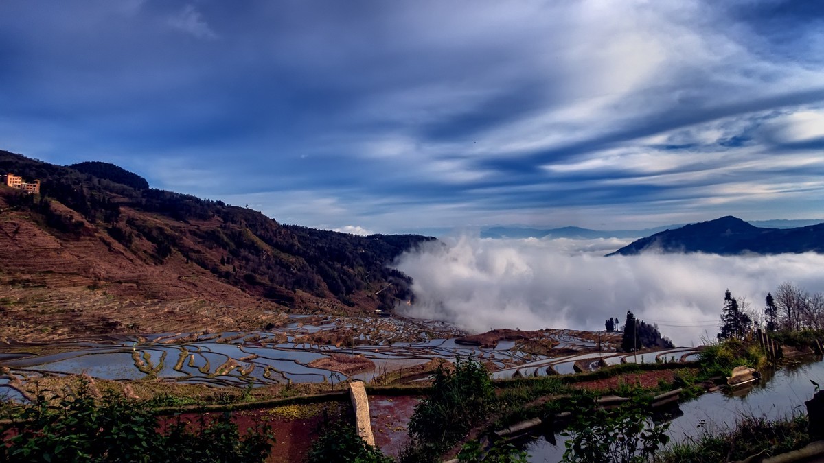 云南红河州元江那诺梯田