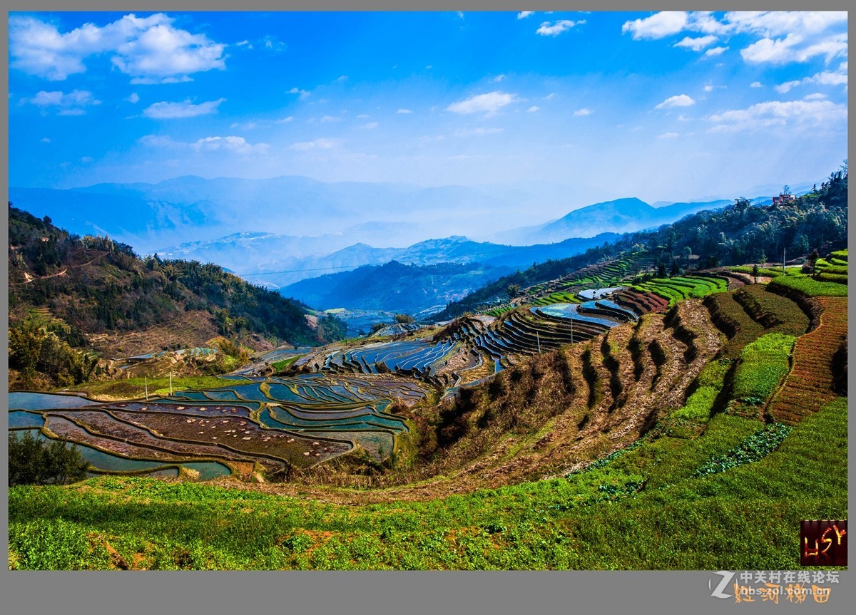 红河州红河县桂东撒马坝梯田