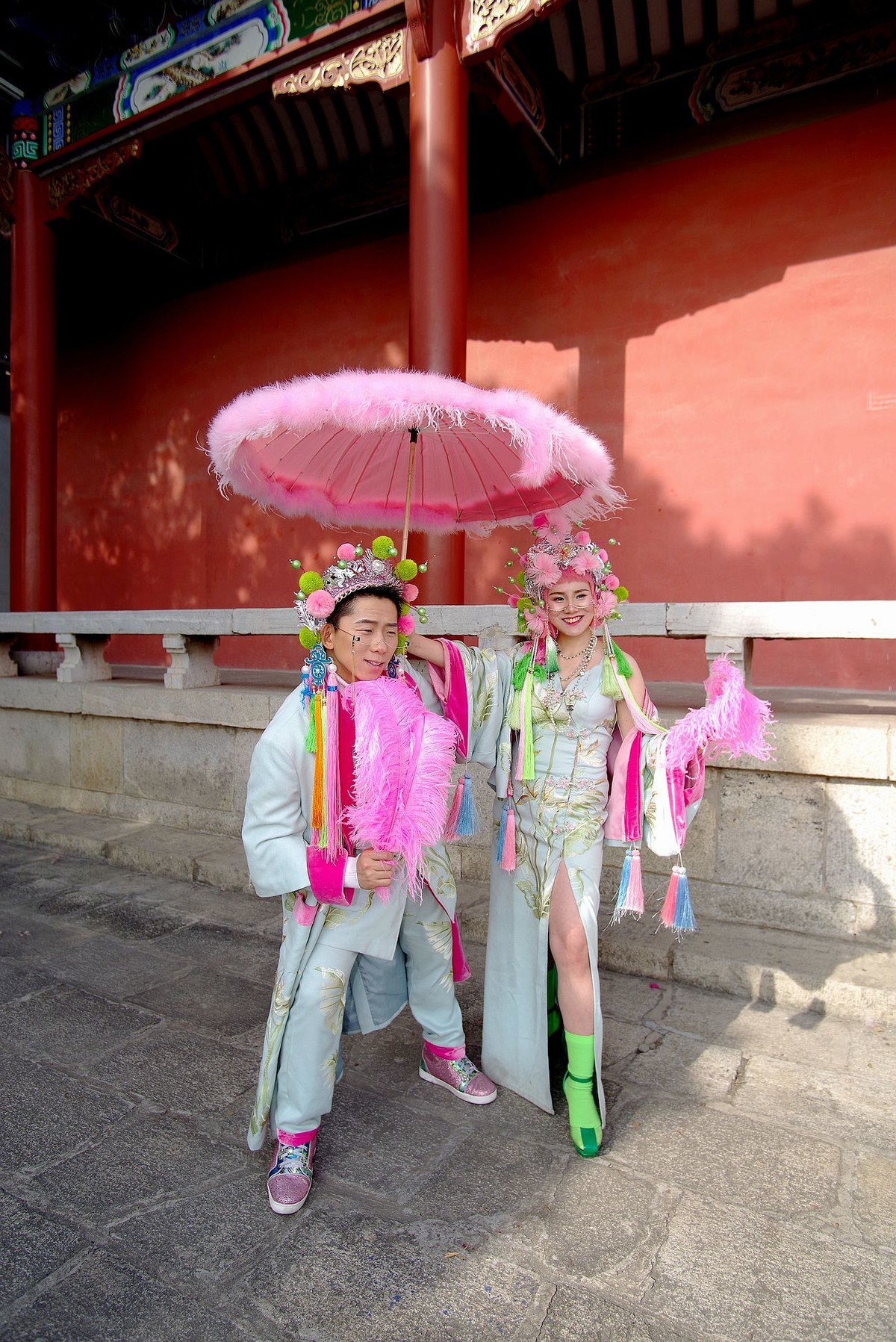 环境人像外拍----晴川阁的新娘子！。。。