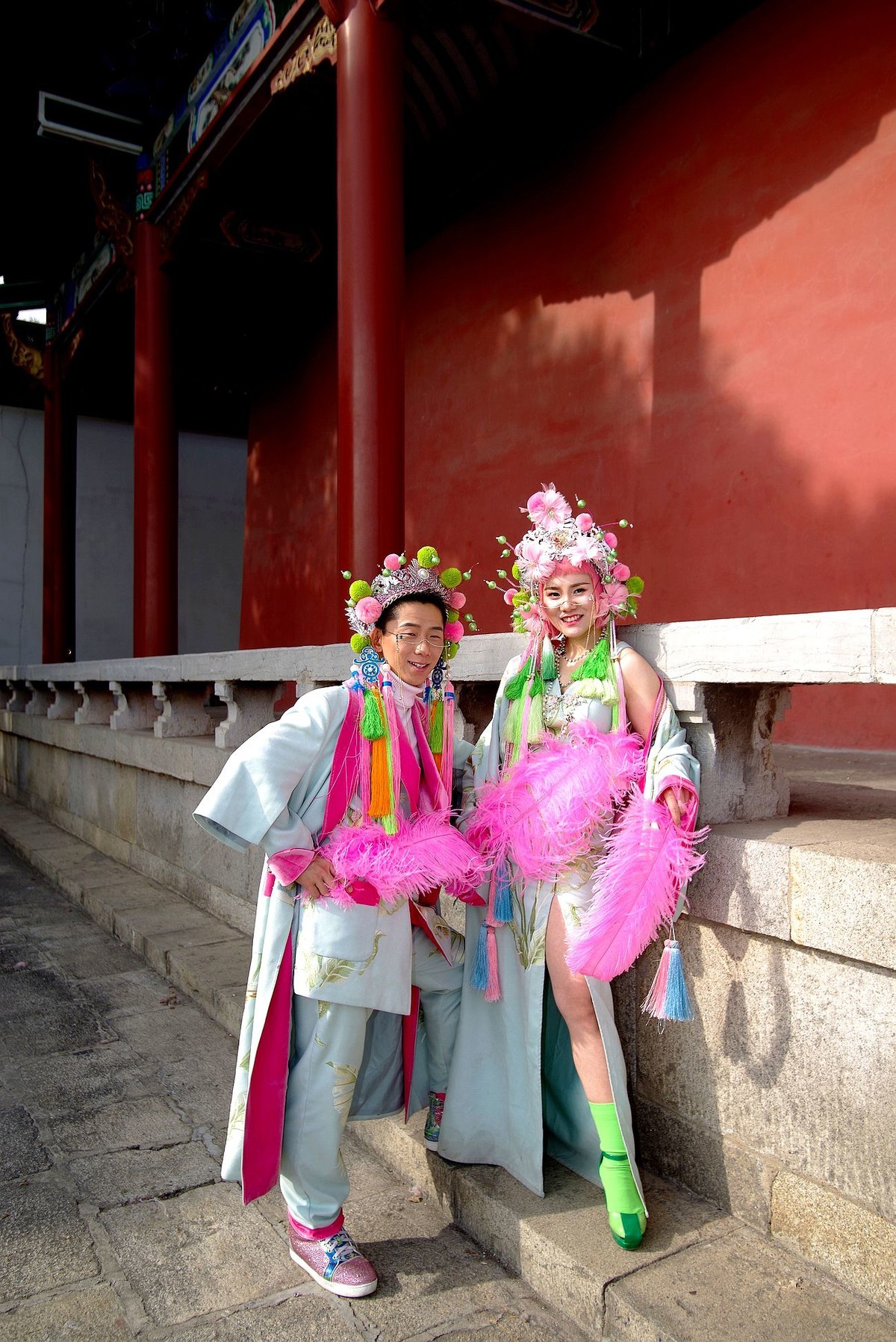 环境人像外拍----晴川阁的新娘子！。。。