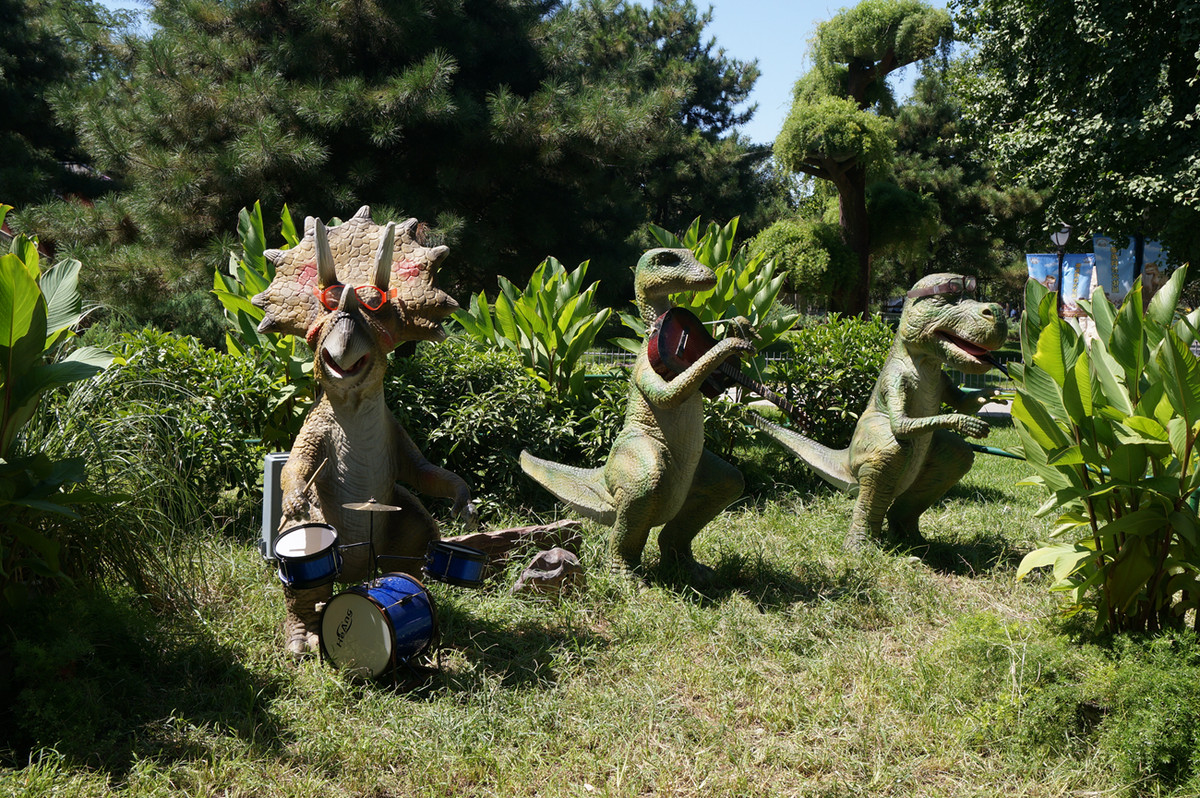 陶然亭公园恐龙展-中关村在线摄影论坛