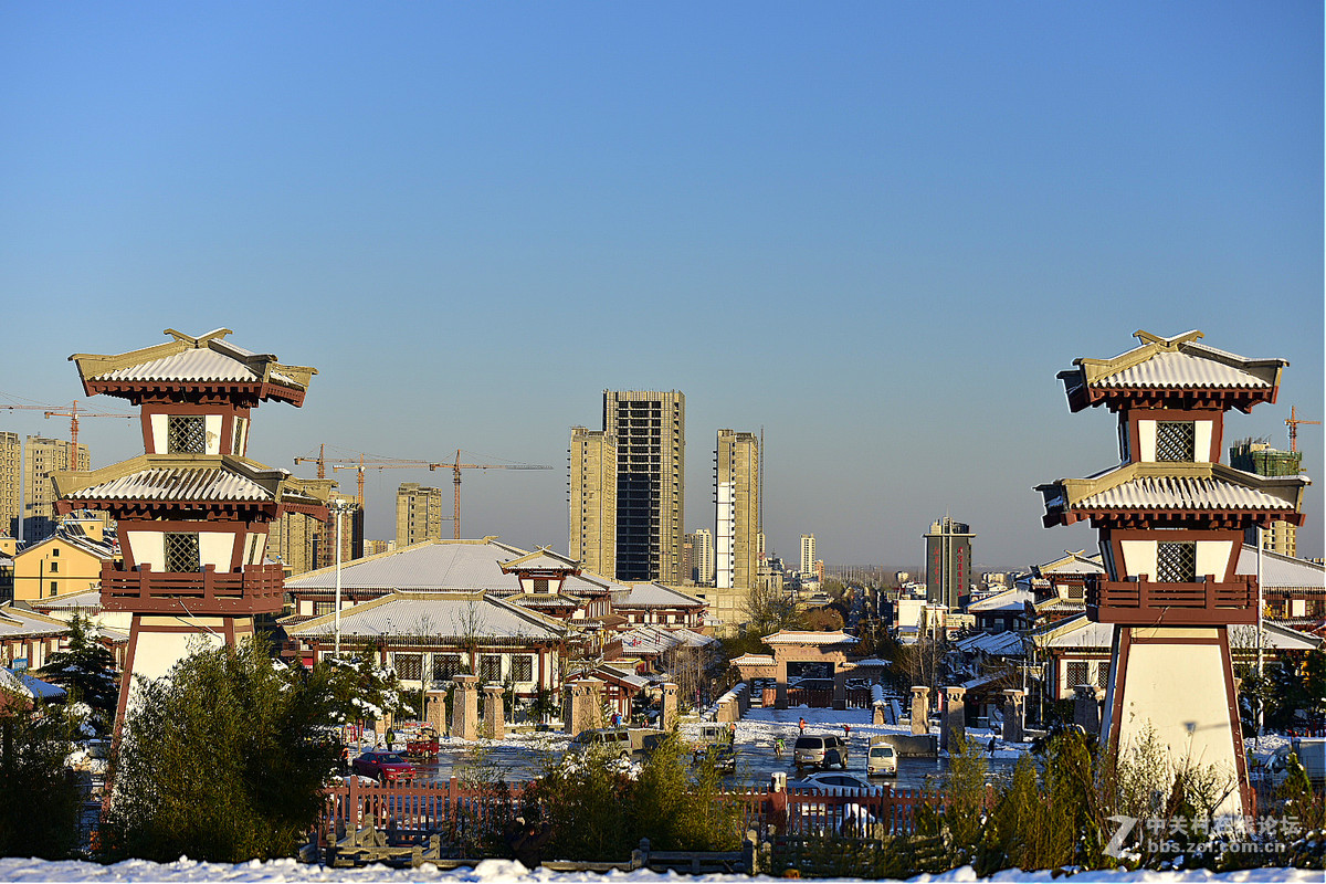 750 70-200,,2015年第一场大雪后的诸葛亮公园。