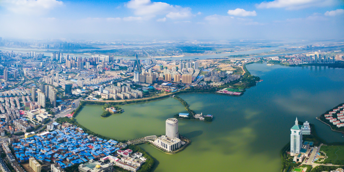 南昌青山湖航拍