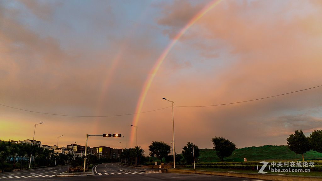 雨后的彩虹