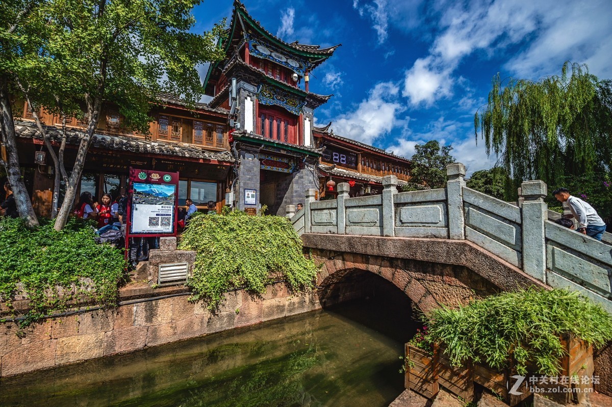 西藏旅游丽江古城风光风景记实拍摄续