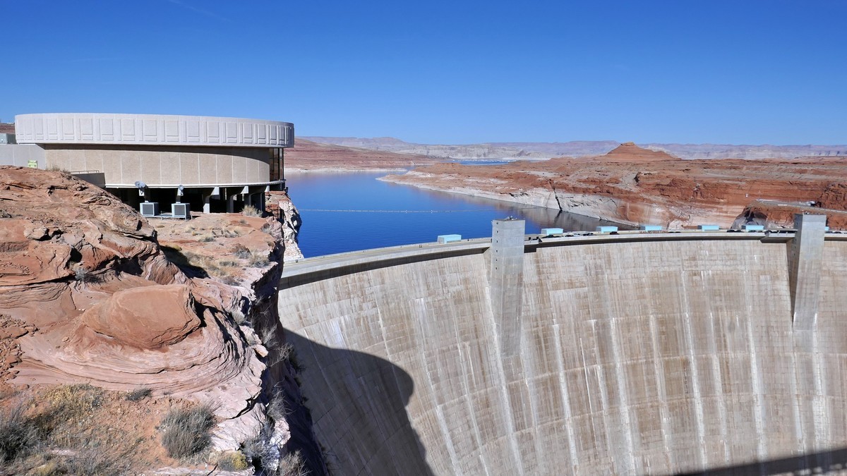 科罗拉多河格伦峡谷大坝
