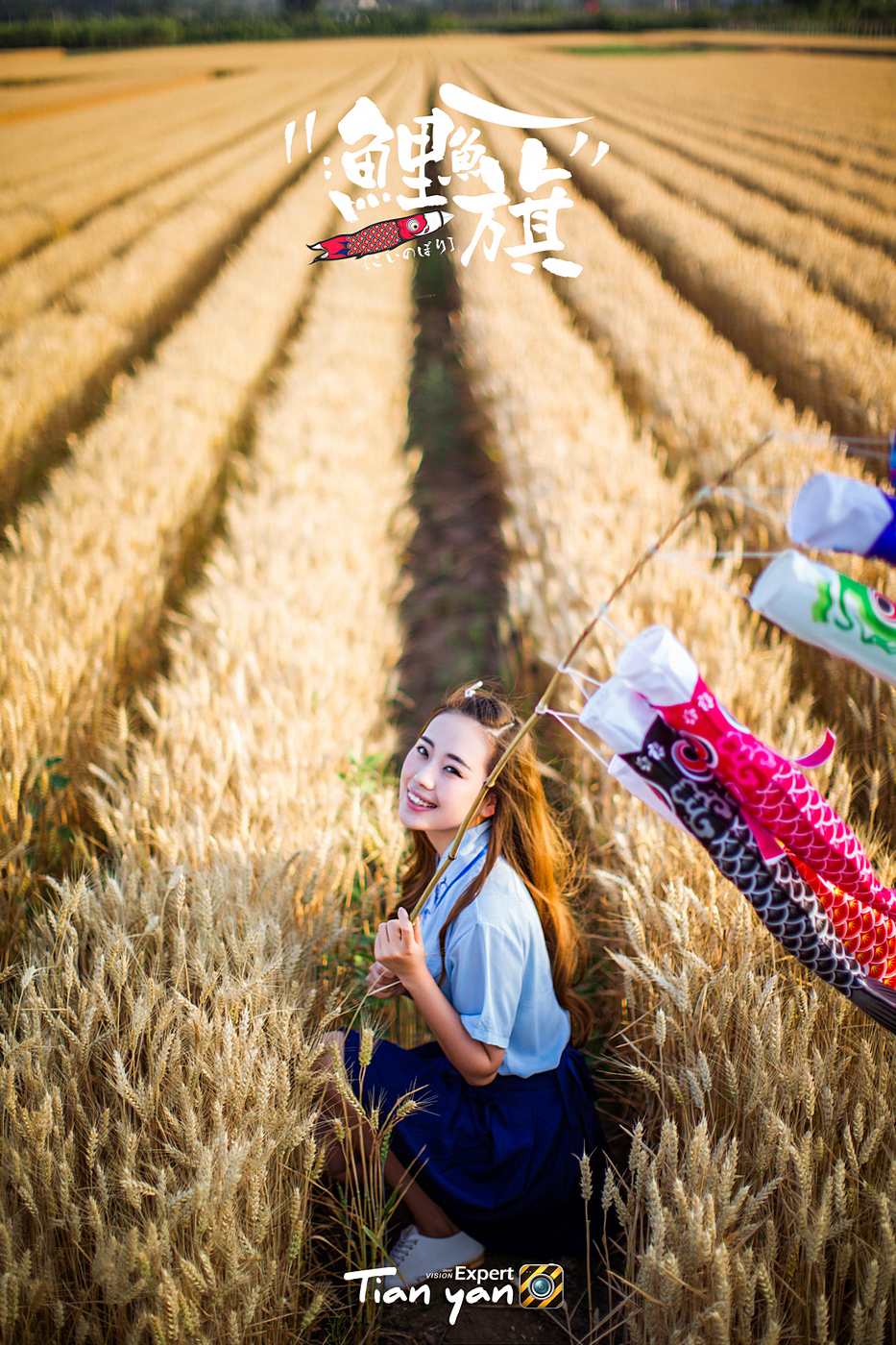 #【碧水天颜2016作品】#  鲤鱼旗【重拍经典｜麦田范本｜教学片】