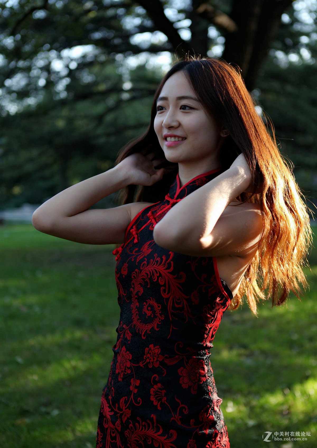 旗袍女-中关村在线摄影论坛