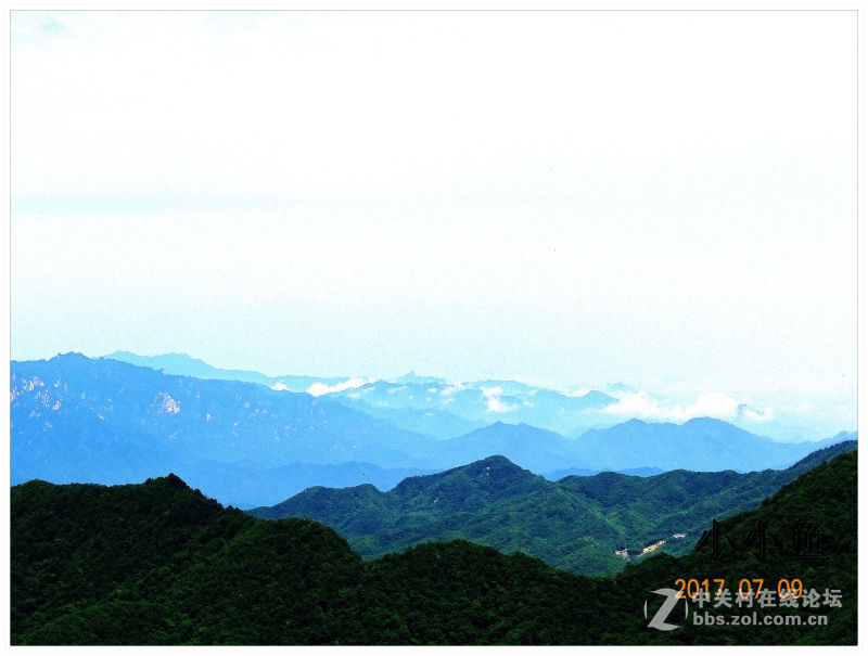 中原第一峰  鸡角尖山