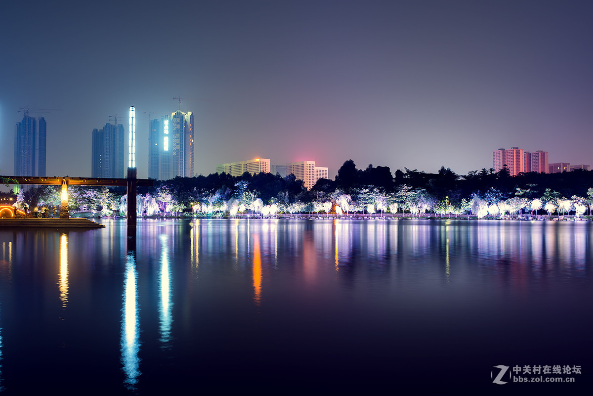 千燈湖夜景