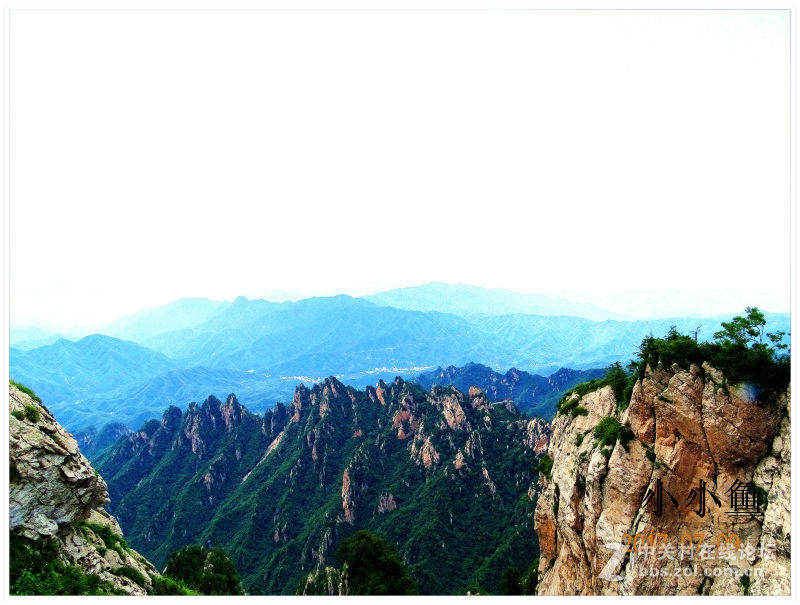 中原第一峰  鸡角尖山