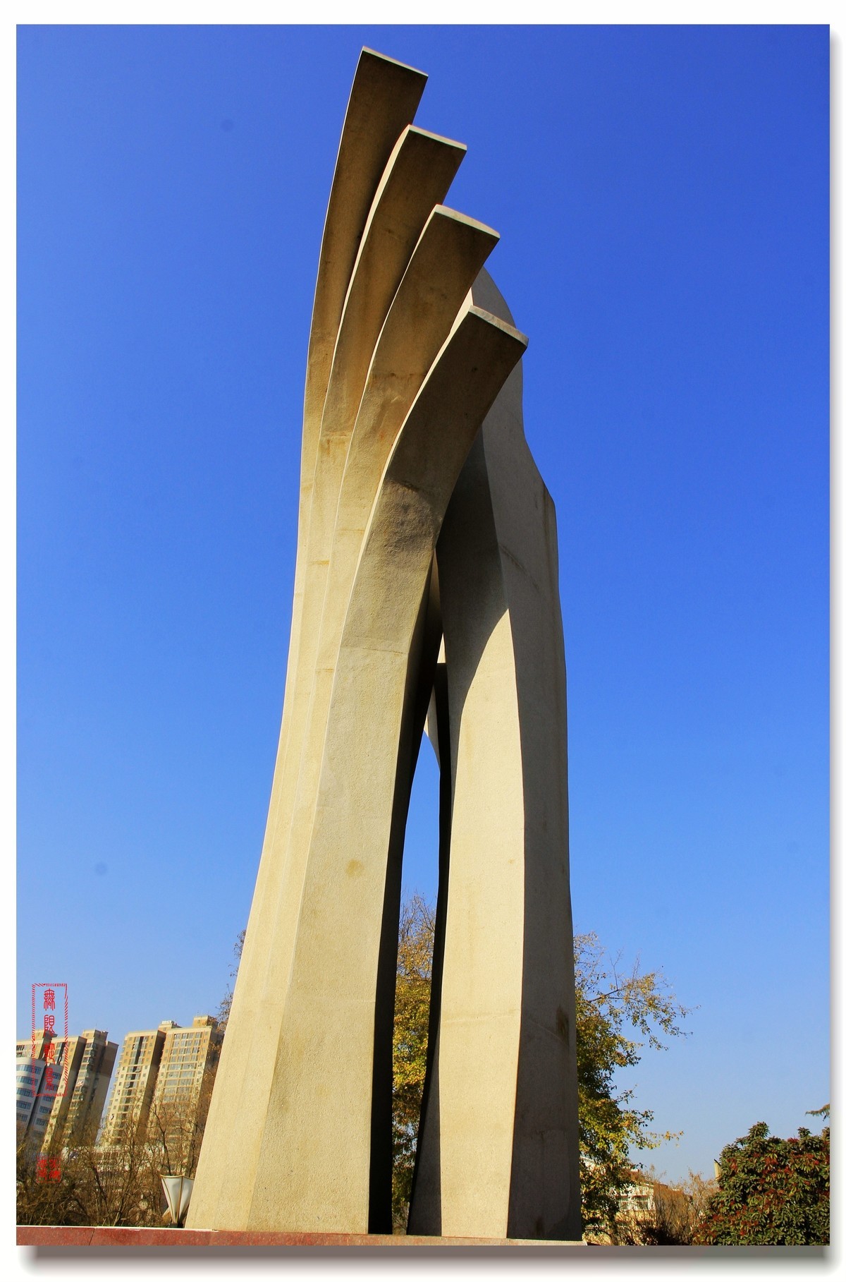 沛县好人广场人文风景