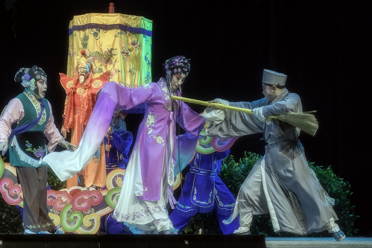 舞台摄影：新编川剧《目连之母》之[断亲开戒]