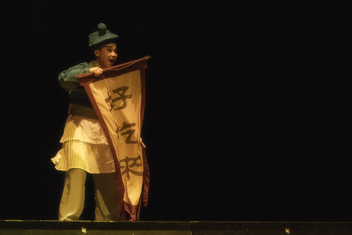 舞台摄影：新编川剧《目连之母》之[断亲开戒]