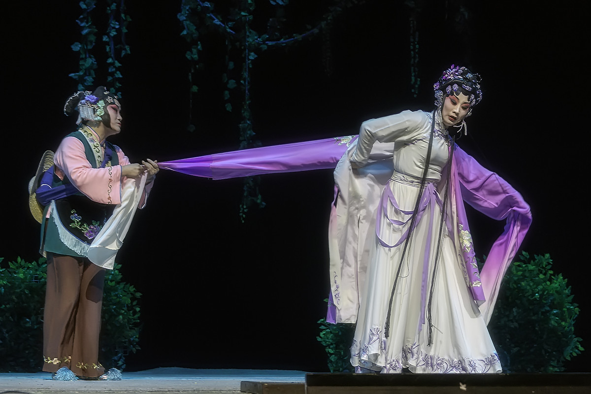 舞台摄影：新编川剧《目连之母》之[断亲开戒]