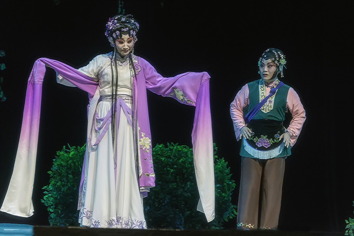 舞台摄影：新编川剧《目连之母》之[断亲开戒]