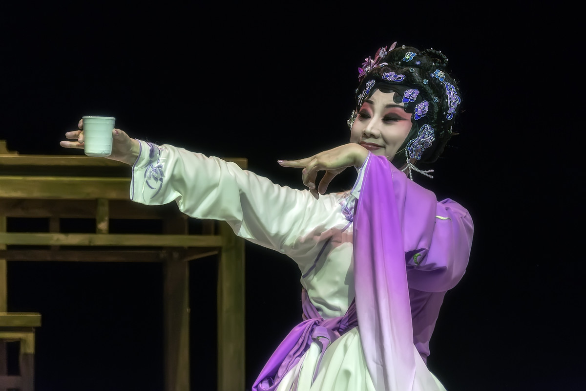 舞台摄影：新编川剧《目连之母》之[断亲开戒]