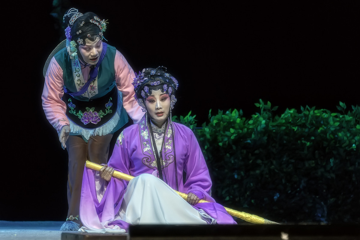 舞台摄影：新编川剧《目连之母》之[断亲开戒]