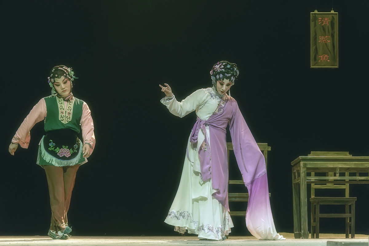 舞台摄影：新编川剧《目连之母》之[断亲开戒]