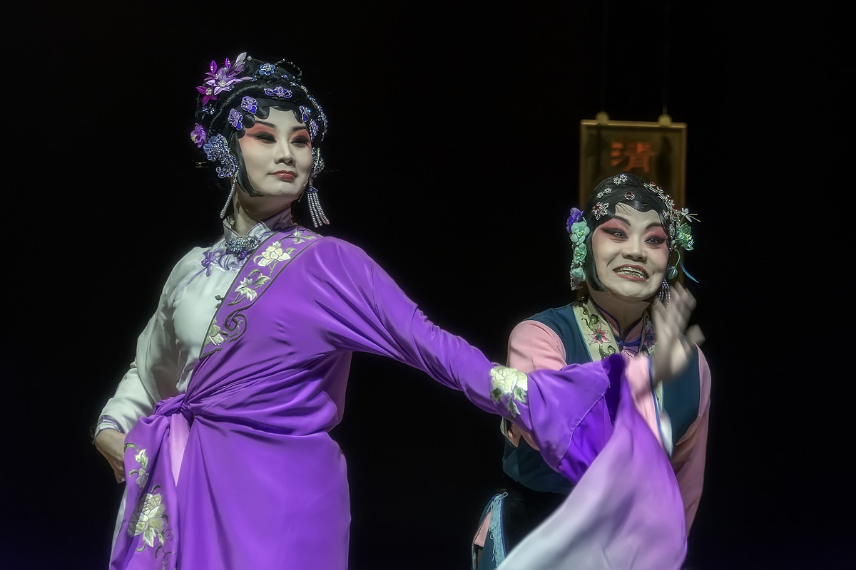 舞台摄影：新编川剧《目连之母》之[断亲开戒]