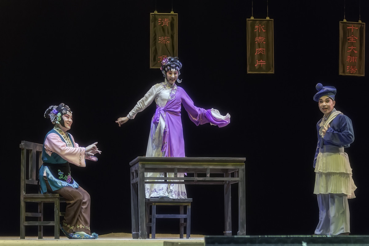 舞台摄影：新编川剧《目连之母》之[断亲开戒]