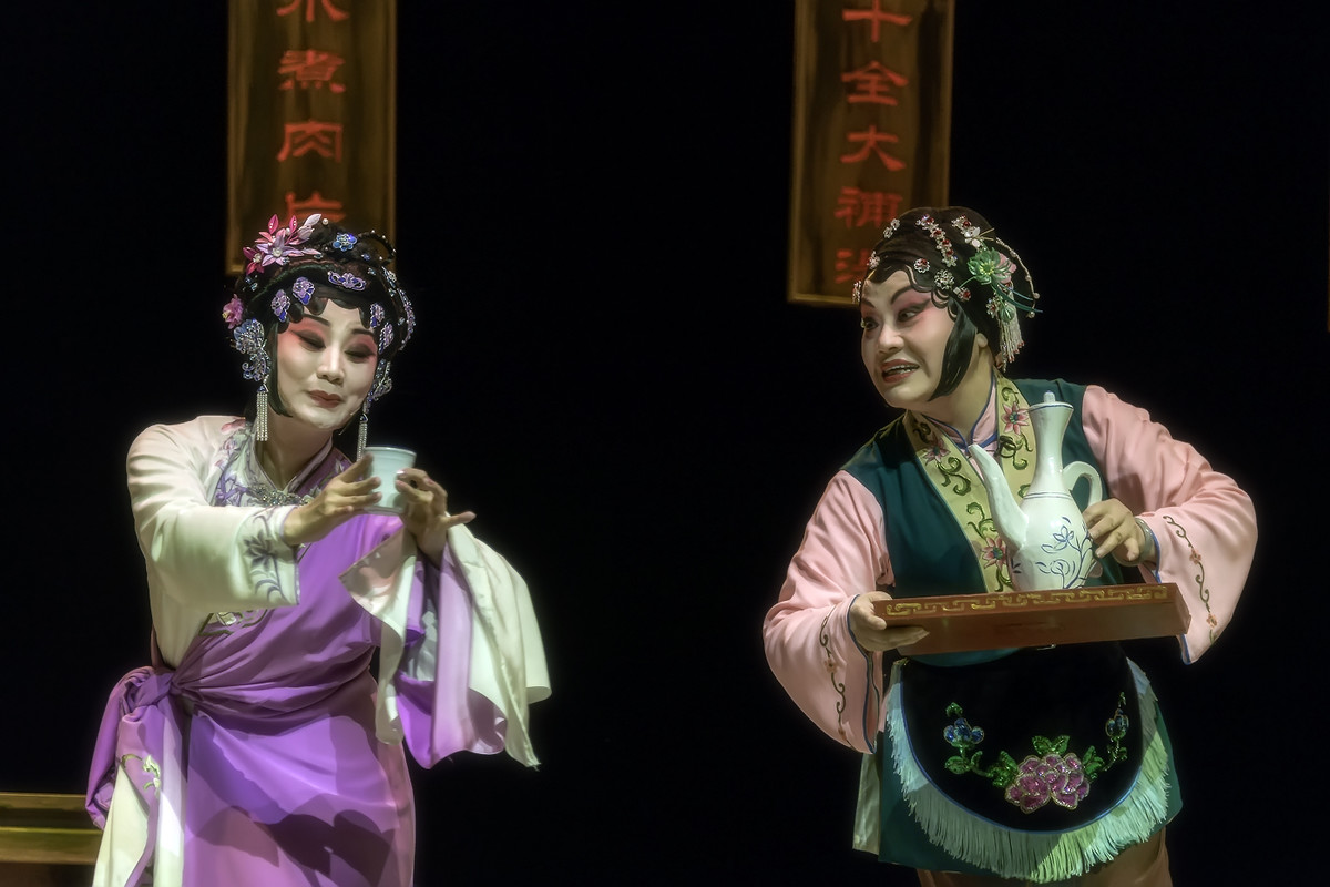 舞台摄影：新编川剧《目连之母》之[断亲开戒]