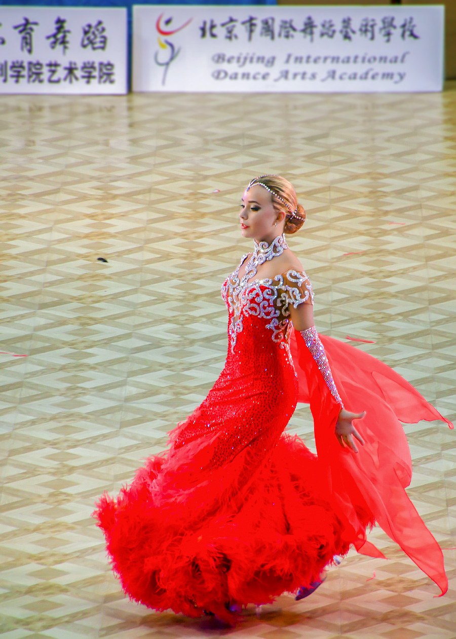 国际标准舞北京站大赛成年组摩登舞