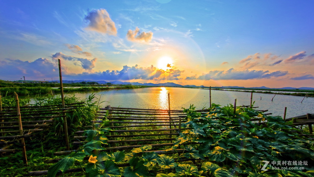 日落，色友，惬意！