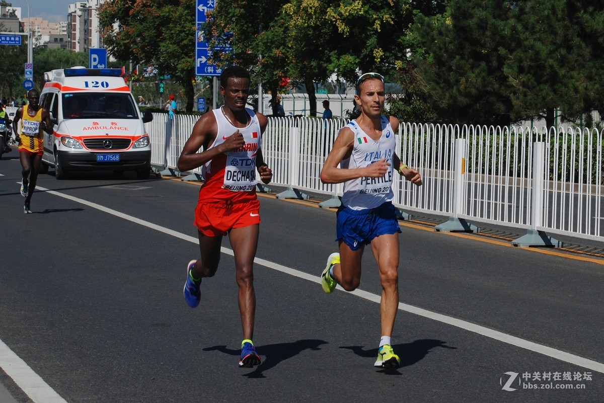 用AFS 55-300抓拍2015世界马拉松决赛