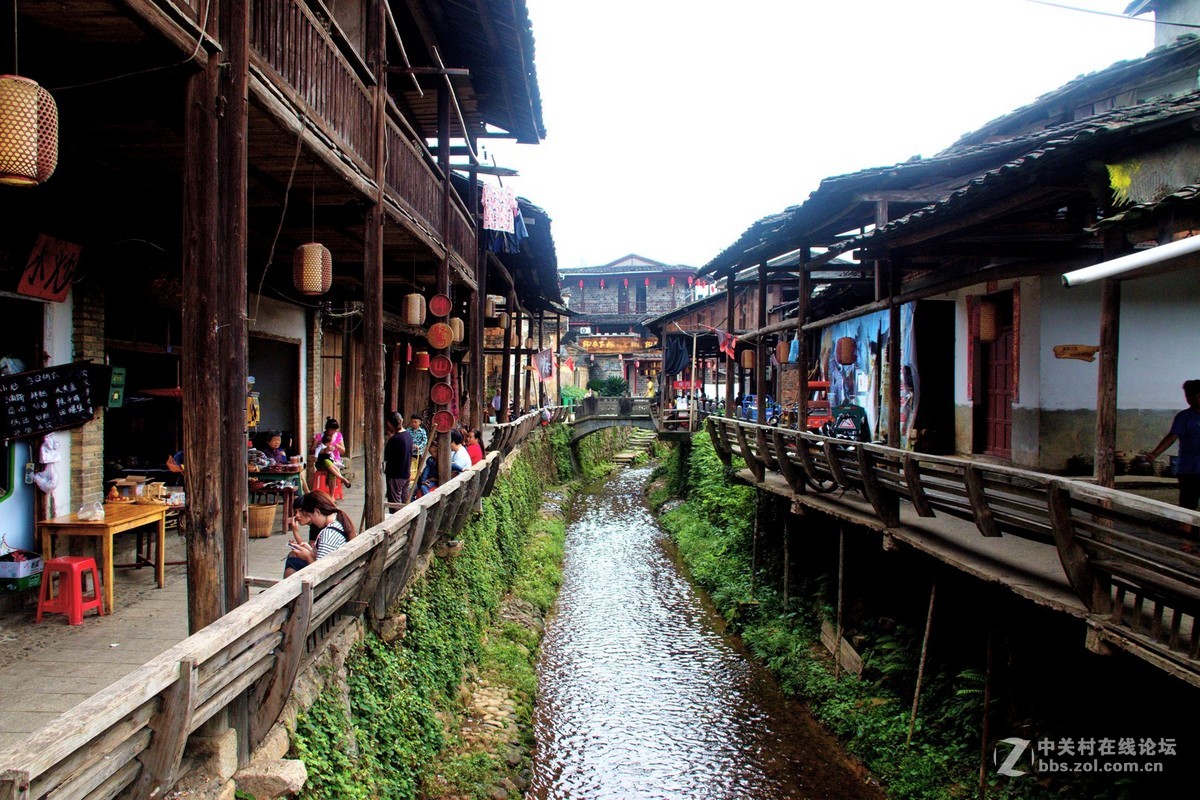 武夷山下梅古村落
