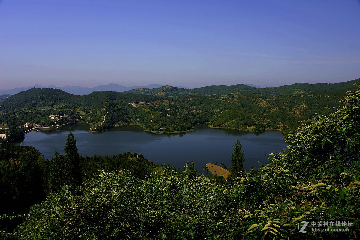 一组四川渠县柏林水库风景1去长沙论坛学习