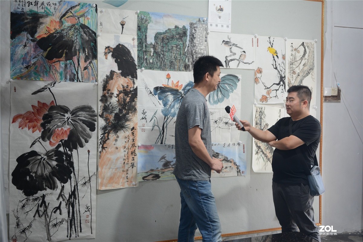 采访著名画家林海诚，录制揭阳电视台民生热线、编辑里湖前后、摄影里湖茶佬。